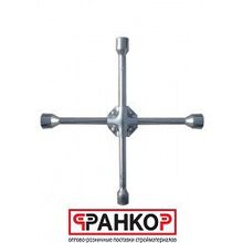 Ключ-крест баллонный, Matrix Professional, 17x19x21x22 мм, усиленный, толщина 16 мм   14244