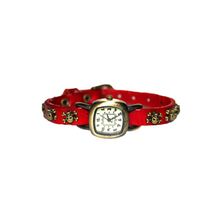 Женские часы с кожаным браслетом milano art 7010