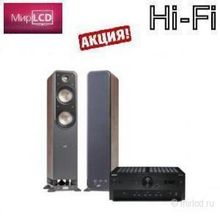 Mirlcd Polk Audio Signature S55 Brown + Onkyo A-9070 Black АКЦИЯ !!!