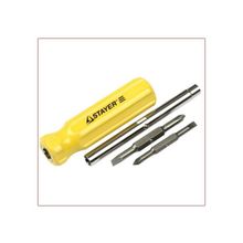 STAYER 25436-H4 (МИНИ) Набор отвертка с двухсторонними стержнями