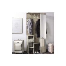 Семья Мебелони Прихожая Лига (850х1850х334) дуб сонома