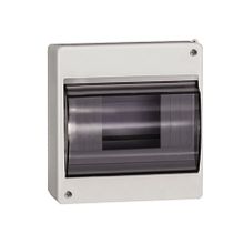 Корпус навесной модульный КМПн 2 9-2 тонированная дверь IP31: 1 ряд, 9 модулей, 180 х 188 х 96 (ВхШхГ) |  код. MKP42-N-09-31-02 |  IEK