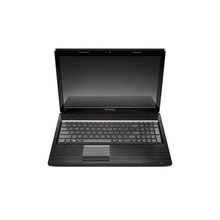 Ноутбук Lenovo IdeaPad G570 15.6" Celeron B800(1.5Ghz) 2048Mb 500Gb ATi Mobility Radeon HD6370 512Mb DVD WiFi Dos