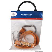 Osculati Euro Lightline safety line 2m + 2 shackles, 23.156.00