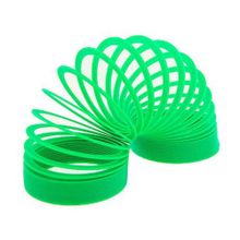 Пружинка Slinky (Слинки), цвет зеленый, 3+