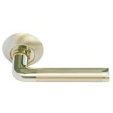 Ручки дверные Morelli MH-03 SG GP Матовое золото золото