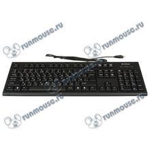 Клавиатура A4Tech "KR-85", 104кн., черный (USB) (ret) [93273]