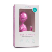 Easy toys Розовые вагинальные шарики Jiggle Mouse (розовый)