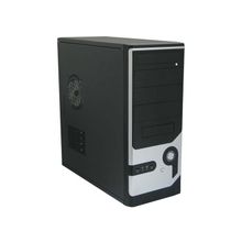 Настольный компьютер RiWer 57651 (Intel Core i3-2130 3.4GHz s1155, Intel H61 mATX s1155, 8192 Mb DDR3 1333MHz, 1000 Gb, GeForce NV GT 640 2Gb, DVD-RW, Кардридер, ОС не установлена,Classix ATX Element 350W Black silver)