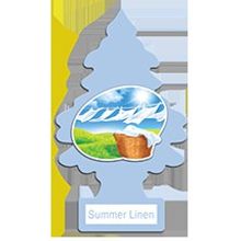 Ароматизатор Елочка Little Trees U1P-10574-RUSS Летняя свежесть Summer Linen