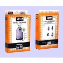 Vesta Vesta PH 01 (201) - 5 бумажных пылесборников (PH 01 (201) мешки для пылесоса)