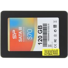 Накопитель  SSD 120 Gb SATA 6Gb s Silicon Power Slim S70   SP120GBSS3S70S25  2.5" MLC