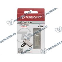 Накопитель USB flash 8ГБ Transcend "JetFlash 520S" TS8GJF520S (USB2.0) [114188]