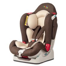Автокресло LB 510 Темно-коричневый в точку