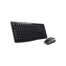 Клавиатура + мышь Logitech Wireless Combo MK260 Black USB