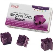 XEROX 108R00661 твердые чернила  WorkCentre C2424 (пурпурные 3 шт., 3400 стр)
