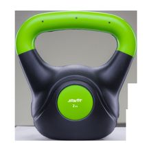 STARFIT Гиря пластиковая DB-501, 2 кг
