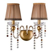 Crystal Lux ALEGRIA AP2 GOLD-BROWN ALEGRIA бра (настенный светильник)