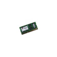 SO-DIMM DDR3, 4ГБ, PC3-8500, 1066МГц, Kingston, KVR1066D3S7 4G