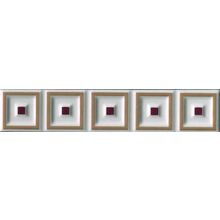 Бордюр Cerasarda Parentesi Quadra List.Cornice Bamboo 40х200
