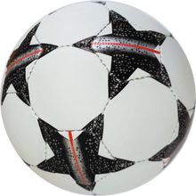 Мяч футбольный р.5 бело-черный. Ручная сшивка