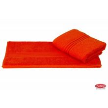 Махровое полотенце 70x140 "RAINBOW", оранжевый, 100% Хлопок