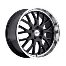 Колесные диски TSW Tremblant 8,0R18 5*120 ET20 d76 Gloss Black Mirror Cut Lip [1880TRM205120B76]