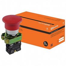 Кнопка BС 22.3 мм²  IP40,  Красный |  код.  SQ0704-0044 |  TDM