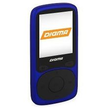 мп3 плеер Digma B3 8Gb, blue, синий