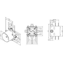 Am.Pm Смеситель MultiDock F100100 скрытая часть