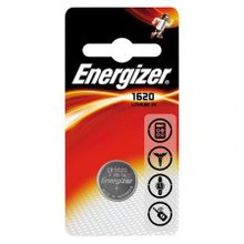 Батарейка CR1620 Energizer, 1 шт, блистер