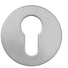 Накладка под цилиндр на круглом основании Colombo CD43G-CM матовый хром