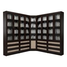 Мебелайн Шкаф книжный Мебелайн-57 ID - 374531