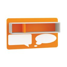 Панель магнитная с полкой