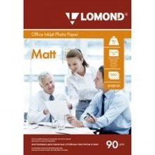 LOMOND 0102131 фотобумага матовая односторонняя А4, 90 г м2, 500 листов
