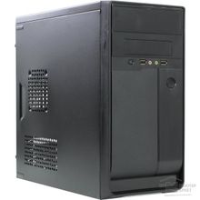 EXEGATE EX261445RUS Корпус Minitower  BA-109 Black, mATX, <AA350, 80mm>, 2 USB, Audio