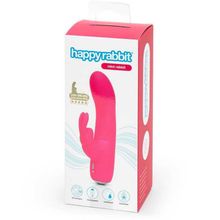 Розовый вибратор-кролик Rechargeable Mini Rabbit Vibrator - 15,2 см. (244335)