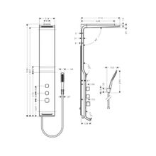 Душевая система Hansgrohe Raindance Lift (27008000)