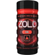 Zolo Мастурбатор ZOLO FIRE CUP (красный)