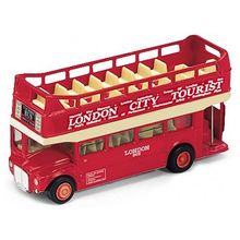 WELLY Игрушка модель автобуса 1:34-39 London Bus открытый 99930C