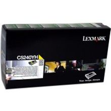 Тонер-картридж LEXMARK C524 532 534 (жёлтый, 5000 стр, RP) C5240YH