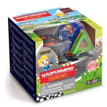 Магнитный конструктор MAGFORMERS RC Kart Set 13PC