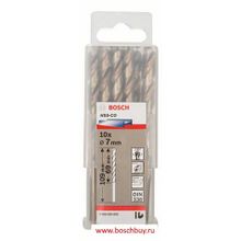 Bosch Набор 10 HSS-Co сверл 7 мм DIN 338 (2608585892 , 2.608.585.892)