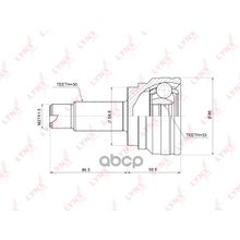 Шрус Наружный | Перед Прав Лев | LYNXauto арт. CO3765