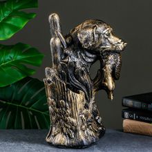 Подставка под бутылку Охота бронза, 45х25х35см