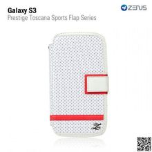 Чехол Zenus для Samsung GALAXY S3 Prestige Toscana sports flap (White)