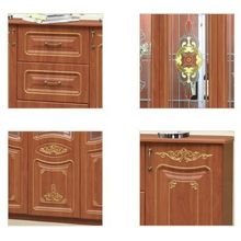 Стенка "Вивальди-1" компл.2 яблоня, золото