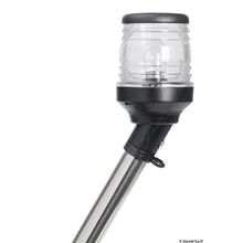 Osculati 360° pull-out black pole light 30° on axis, 11.160.20