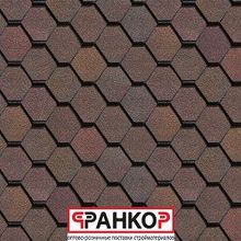 Ламинированная черепица Вестерн коньон (1,5м2 в упак)