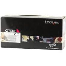 Тонер-картридж LEXMARK C770 772 (пурпурный, 10 000 стр, RP) C7700MH